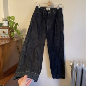 Unisex Studio Nicholson dark denim jeans